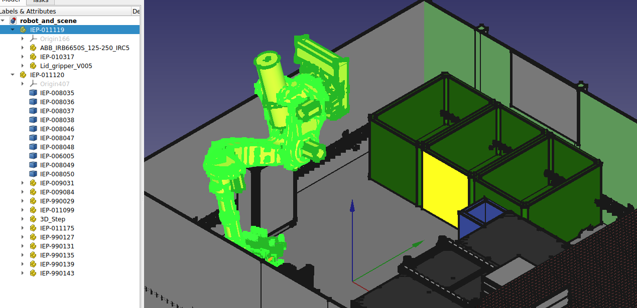 How a typical .stp file might look at first